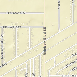 Idalia Road Southwest, Rio Rancho, NM Street Map