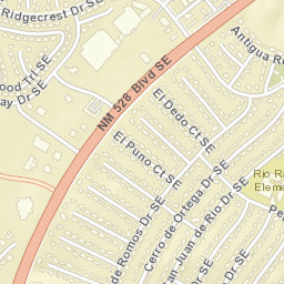 4189 High Resort Boulevard Southeast, Rio Rancho Street Map