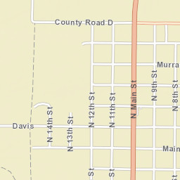 North Main Street Vega TX 79092 Street Map