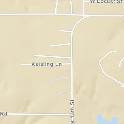 621 West Locust Street, Tecumseh, OK Street Map