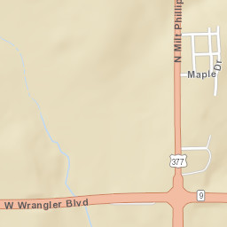 400-796 West Wrangler Boulevard, Seminole, OK Street Map