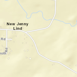 New Jenny Lind Arkansas Street Map