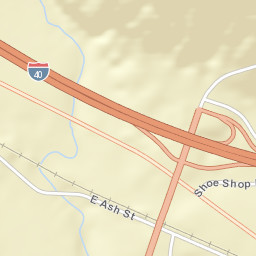 453 Pine Ridge Road, Pottsville, AR 72858 Street Map