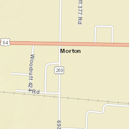 Morton Arkansas Street Map