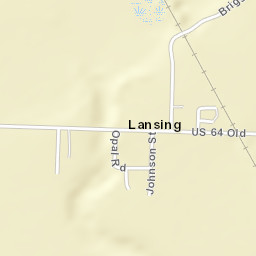 Lansing Arkansas Street Map
