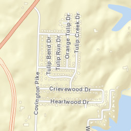 Spring Lake Tennessee Street Map
