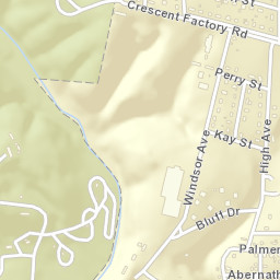 Clearview Heights Tennessee Street Map