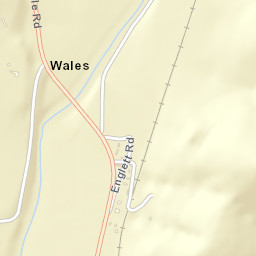 Wales Tennessee Street Map