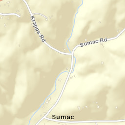 Sumac Tennessee Street Map