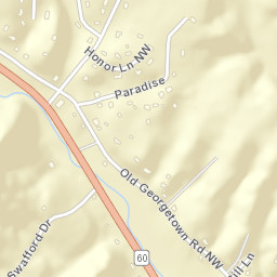 Camelot Tennessee Street Map