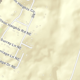 Wilson Heights Tennessee Street Map