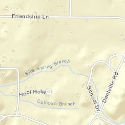 Linsdale Tennessee Street Map