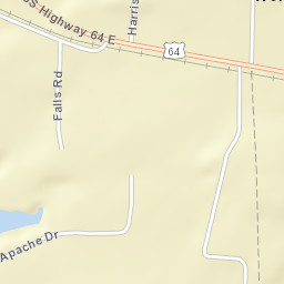 Worthen Arkansas Street Map