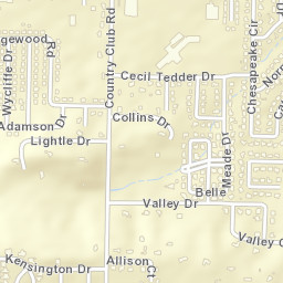 680-698 Country Club Road Searcy AR Street Map