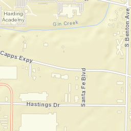 705 Santa Fe Drive, Searcy, AR 72143 Street Map