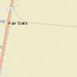 Fair Oaks Arkansas Street Map