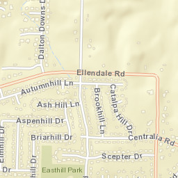 6956 Aspenhill Drive, Bartlett, TN 38135 Street Map