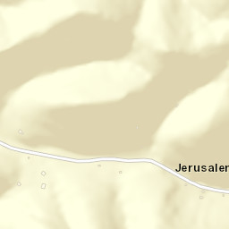 Jerusalem Tennessee Street Map