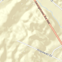 Hopewell Estates Tennessee Street Map
