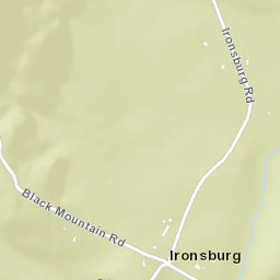 Ironsburg Tennessee Street Map