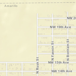 2317 NW 14th Ave Amarillo TX Street Map