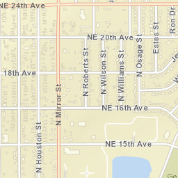 1421 Northeast 15th Avenue Amarillo TX Street Map