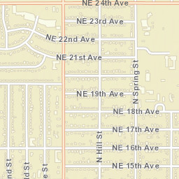 3500 Northeast 22nd Avenue Amarillo TX Street Map