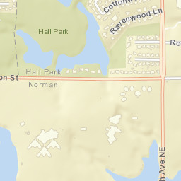 2021 East Robinson Street, Norman, OK Street Map