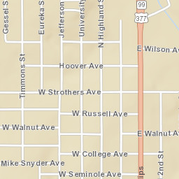 W Seminole Ave, Seminole, OK 74868 Street Map