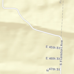 4321 South Frankfort Avenue, Russellville, AR Street Map