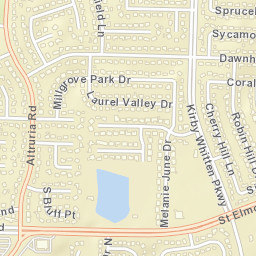 3871 Kirby Whitten Pkwy, Bartlett, TN 38135 Street Map