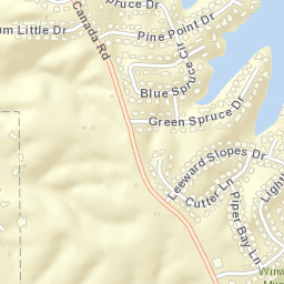 Lakeland Tennessee Street Map