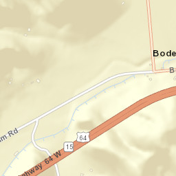 Bodenham Tennessee Street Map