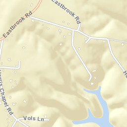 Eastbrook Tennessee Street Map