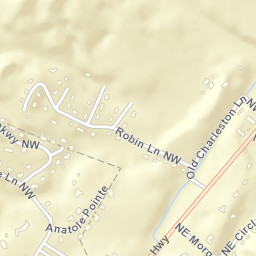 North Club Estates Tennessee Street Map