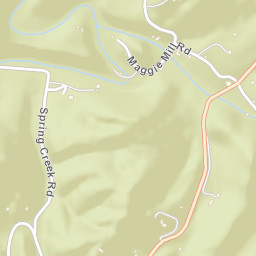 Maggies Mill Tennessee Street Map