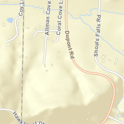 500-780 Dupont Road, Hendersonville, NC Street Map