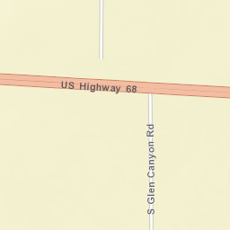 6500-6752 Highway 68, Golden Valley, AZ Street Map
