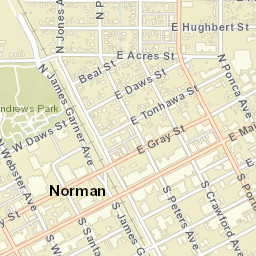 213 West Main Street, Norman, OK 73069 Street Map