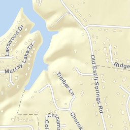 501-599 Cherokee Lane, Winchester, TN Street Map