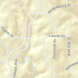 Clifftops Tennessee Street Map