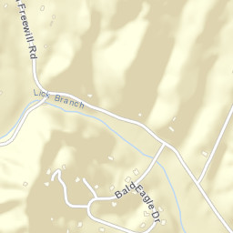 Freewill Tennessee Street Map