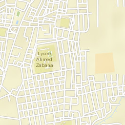 Ksar Chellala Street Map