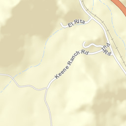 El Rita California Street Map