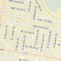 601-699 S Bonham St Amarillo TX Street Map