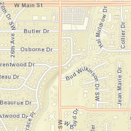 2612 Atwood Drive, Norman, OK 73069 Street Map