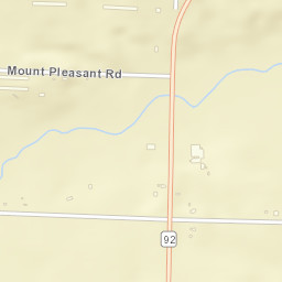 Hill Creek Arkansas Street Map