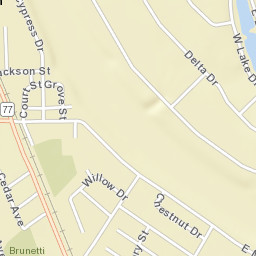 Marion Arkansas Street Map