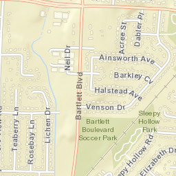 3142-3150 Lichen Dr, Bartlett, TN 38134 Street Map