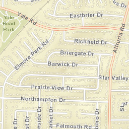 6240-6252 Prairie View Dr, Bartlett Street Map